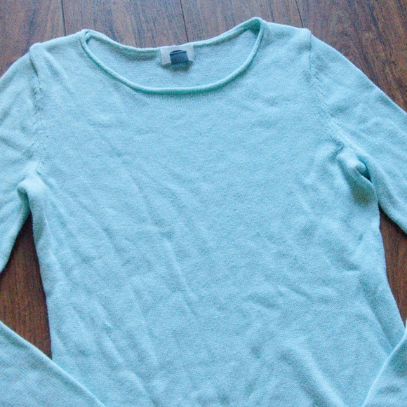 Old Navy Minty Sky Blue Sweater Size XS - Picture 3 of 7